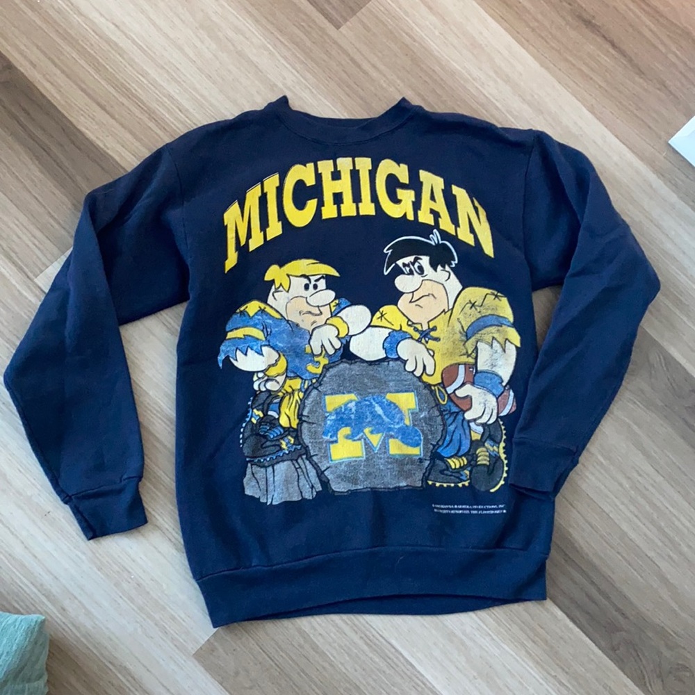 Retro University of Michigan Sweatshirt